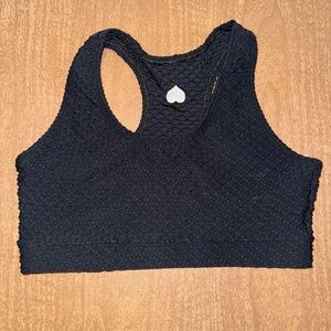 NWOT Booty by Brabants Croco Scoop Top